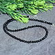 Black Tourmaline Sherl Natural Beads with Cut. Beads2. naturalkavni. My Livemaster. Фото №5