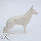 White shepherd. Figurines. Moscow Kerry (porcelaindogs). Online shopping on My Livemaster.  Фото №2