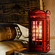 Bedside lamp for the room 'Telephone booth' SV4, Table lamps, Novokuznetsk,  Фото №1