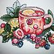 Berry tea (cross-stitch), Pictures, Kurgan,  Фото №1