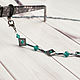 Copy of Copy of Beaded Keychain BK1460313. Chain for glasses. Kroshka Bijou. Online shopping on My Livemaster.  Фото №2