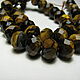 Tiger Eye faceted rondel 10mm. Beads1. Elena (luxury-fittings). My Livemaster. Фото №4