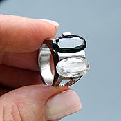 Винтаж: Western Germany Брошь-кольцо для платка "Гербера"