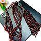 Order With pendant of garnet. Magical Beauty Gems. Livemaster. . Necklace Фото №3