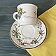 Заказать Винтаж: Villeroy&Boch кофейная пара "Botanica". Лавка любопытных вещиц Curiosa. Ярмарка Мастеров. . Кружки винтажные Фото №3