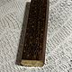 Заказать Винтаж: Винтажная шкатулка с резной крышкой , дерево/ латунь. Brocante chez Alla. Ярмарка Мастеров. . Шкатулки винтажные Фото №3