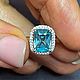 17.5 Кольцо с цирконом Камбоджа 3.26 ct. Натуральные камни. Кольца. Елена. Ярмарка Мастеров.  Фото №5