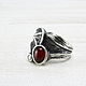 Jewelry Set Ring Earrings Garnet 925 Sterling Silver DD0127. Jewelry Sets. Sunny Silver. My Livemaster. Фото №5