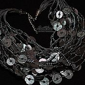 Украшения handmade. Livemaster - original item The necklace is brilliantly silver (27) designer jewelry. Handmade.