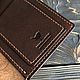 Докхолдер «Вихляй» (Cotto). Портмоне. Дмитрий Соловьев | MILARIS Leathercraft. Интернет-магазин Ярмарка Мастеров.  Фото №2