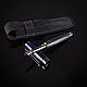 Order Leveche Diamond Carbon fountain pen in a leather case. pen4pleasure. Livemaster. . Handle Фото №3