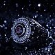Серебряное кольцо с гранатом и белыми фианитами. Кольца. BUGAKOV jewelry. Ярмарка Мастеров.  Фото №4