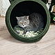 Котодом. Схемы вязания. Home with Helen. Ярмарка Мастеров.  Фото №4