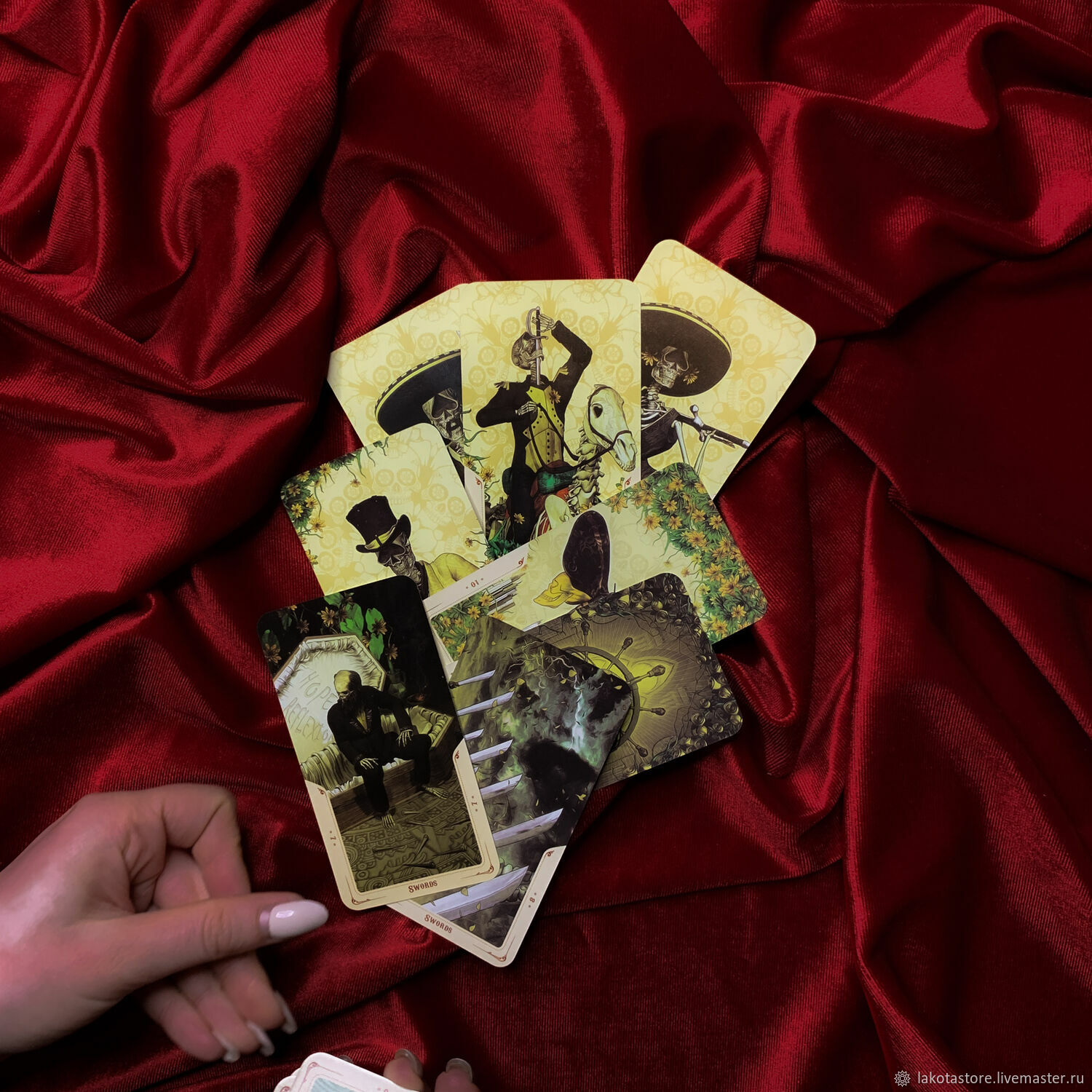 Таро Санта Муэрте (Santa Muerte Tarot) купить в интернет-магазине ...