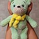 Мишка. Мягкие игрушки. Наталья .   knitting_family_. Интернет-магазин Ярмарка Мастеров.  Фото №2