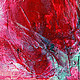 Абстрактная живопись. VIVID RED. Картины. Анна. Ярмарка Мастеров.  Фото №6