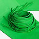 Кожаный шнур (№38, ярко-зеленый, ширина 3мм, толщ. 1,2-1,4мм). Шнуры. Etokozha. Интернет-магазин Ярмарка Мастеров.  Фото №2