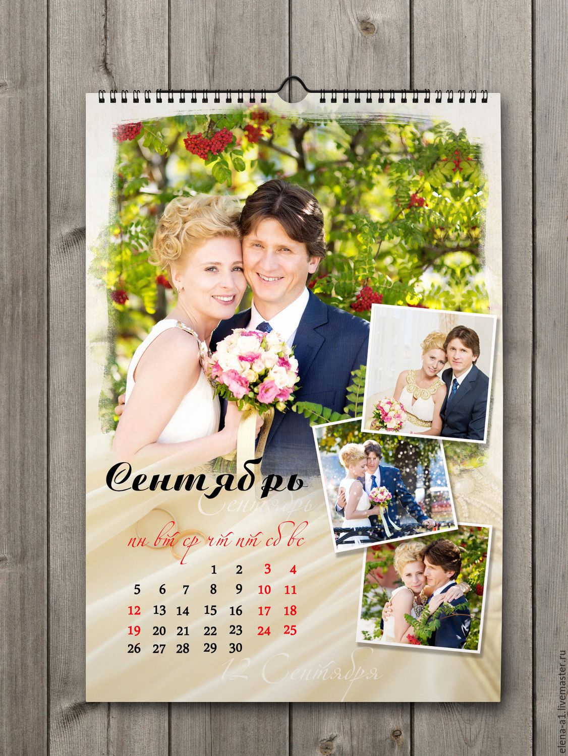 Календарь годовщины. Свадебный календарь. Плакат в подарок на свадьбу с фотографией\. Семейный календарь настенный. Календарик на свадьбу.