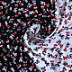 'About love' in black and white - polyviscose silk-stretch, Fabric, Moscow,  Фото №1