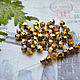 Beacons Gold 4h4 mm. Beads1. Fantasyland. Online shopping on My Livemaster.  Фото №2