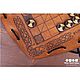 Игра викингов Хнефатафл 11x11 кожаный мешок. Настольные игры. Set-BS. Ярмарка Мастеров.  Фото №4