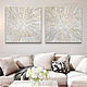 Order Diptych 'Healing Light' 60/60cm x2. paintingjoy (paintingjoy). Livemaster. . Pictures Фото №3