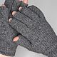 Knitted wool/alpaca/cotton gloves. Gloves. YSAMA. My Livemaster. Фото №4