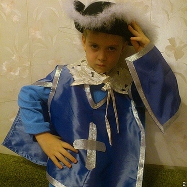 Карнавальный костюм Мушкетер для мальчика на Новый Год