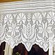 Штора для гостиной штора для кухни красивая штора занавеска крючком занавеска крючком кружевная занавеска текстиль для дома заказать занавеску прованс кантри белый кремовый Занавески купить в Москве