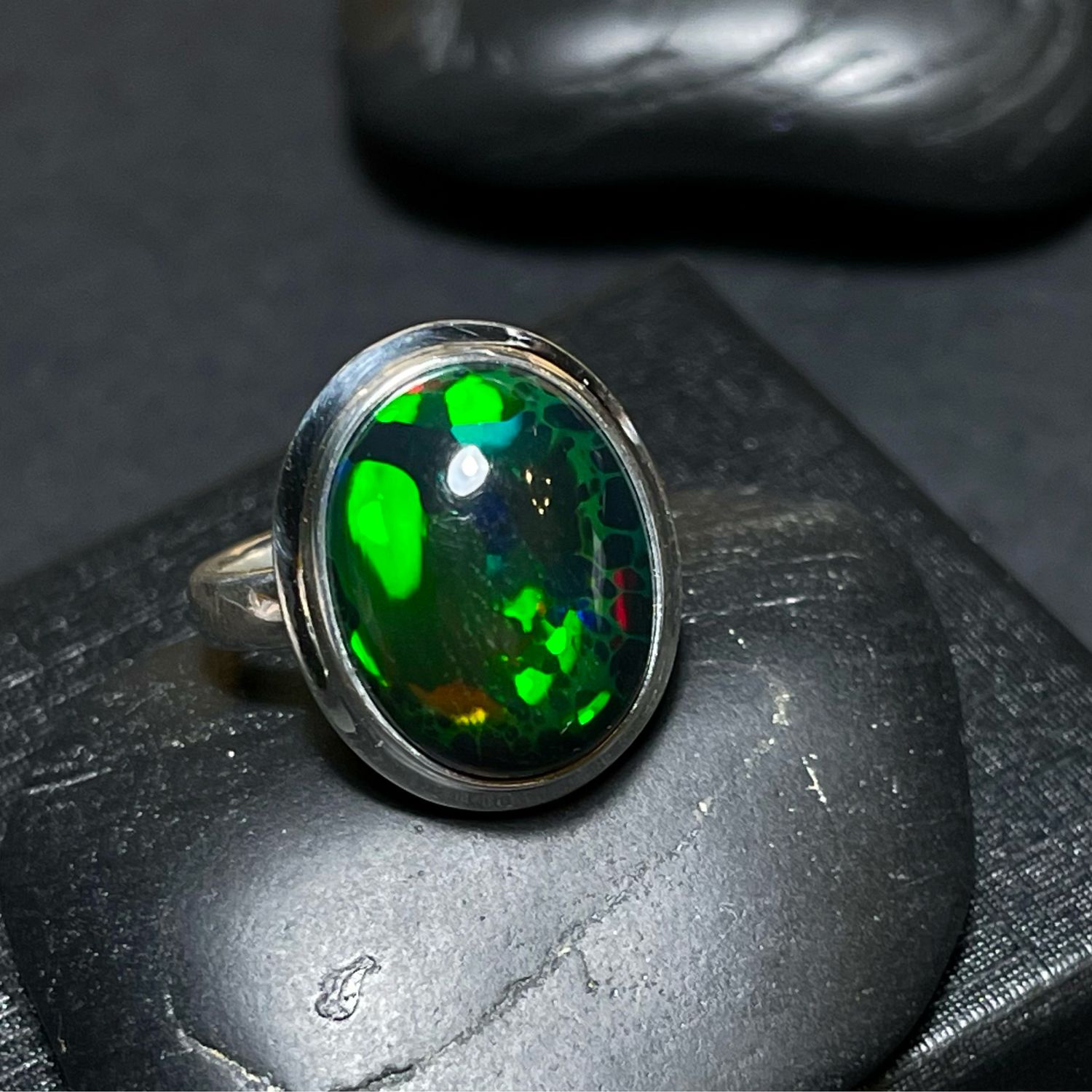 Кольцо "Темная Материя" в интернет-магазине Ярмарка Мастеров по цене ...