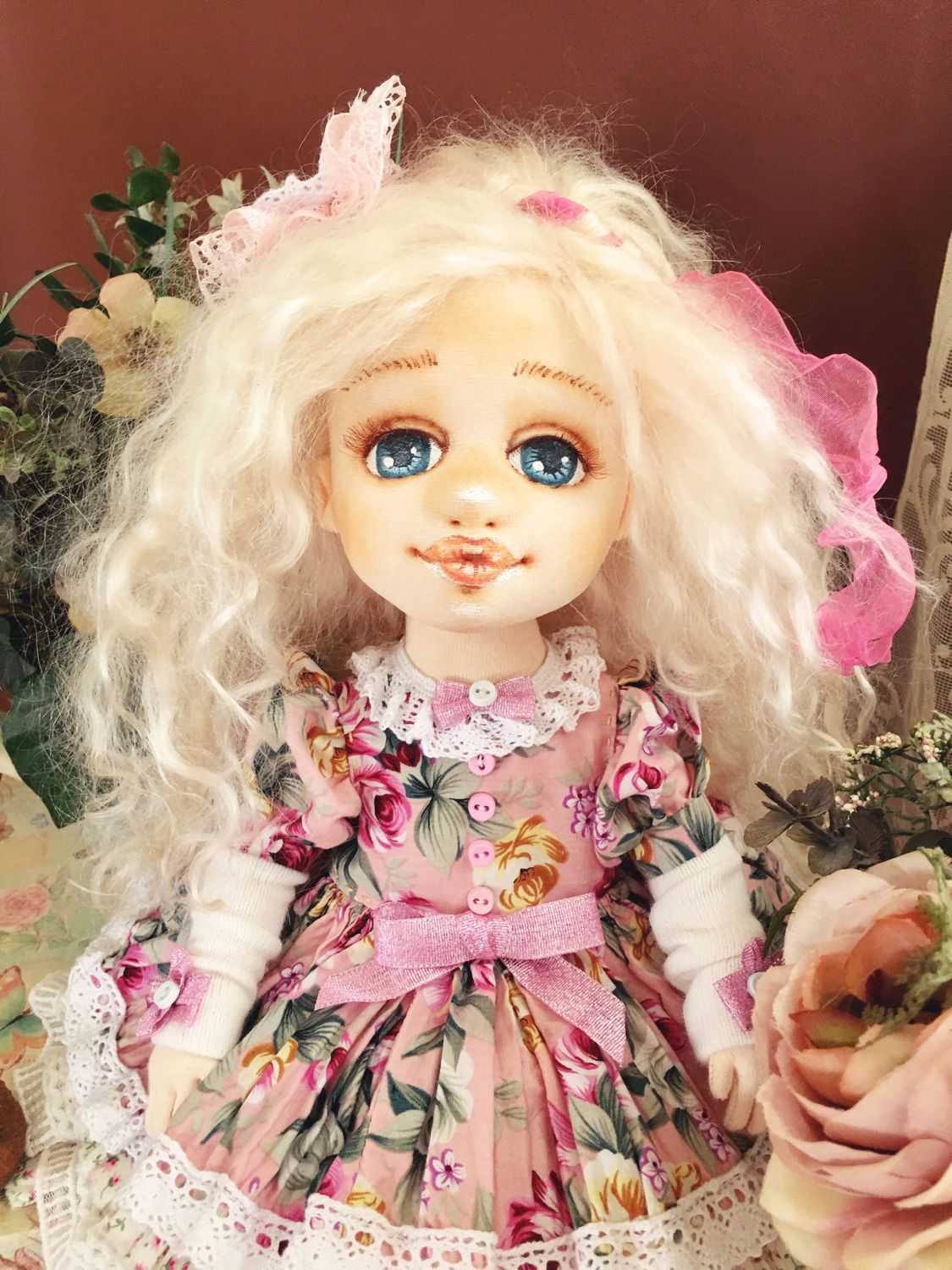 Rosita. Textile collector's doll, Dolls, Taganrog,  Фото №1