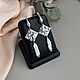 Заказать Серьги классические с подвесками из жемчуга. Storm Jewellery. Ярмарка Мастеров. . Серьги классические Фото №3
