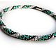 Necklace-harness ' TURQUOISE ZIGZAG', Necklace, Smolensk,  Фото №1