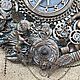 Часы стимпанк (steampunk) Тайна моря(фрагмент). Мастер Ольга Тувина. Часы-скелетоны. Ольга Тувина. Интернет-магазин Ярмарка Мастеров.  Фото №2