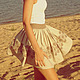 Юбка с машинной вышивкой "Romantic Summer Skirt", Юбки, Верхний Услон,  Фото №1
