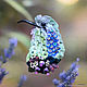 Brooch-portrait of a Hummingbird. Brooch-bird. Brooches. Coffeelena. Online shopping on My Livemaster.  Фото №2