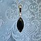Diamond black pendant 5.50 ct buy. Necklace. luxuryclub. Online shopping on My Livemaster.  Фото №2