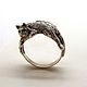 Cat Ring. Rings. Zoloto Master. Online shopping on My Livemaster.  Фото №2