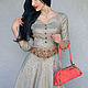 Floor-length evening dress 'Bronze jacquard' hand embroidery. Dresses. KVITKA. Online shopping on My Livemaster.  Фото №2