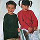  Red knitted children's jumper for 5 years. Sweaters and jumpers. Knit for you (Irina). My Livemaster. Фото №5