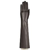 Винтаж handmade. Livemaster - original item Size 7.5. Winter long gloves from nature.brown skin. Handmade.