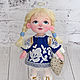 Textile doll angel varechka, Stuffed Toys, Trehgornyi,  Фото №1