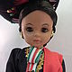 Vintage black doll hard plastic sleeping eyes. Vintage doll. Винтаж, куклы , картины /dolls&paintings. My Livemaster. Фото №4