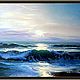 Seascape oil Painting on canvas -"Morning on the sea". Pictures. Filin-art. My Livemaster. Фото №6
