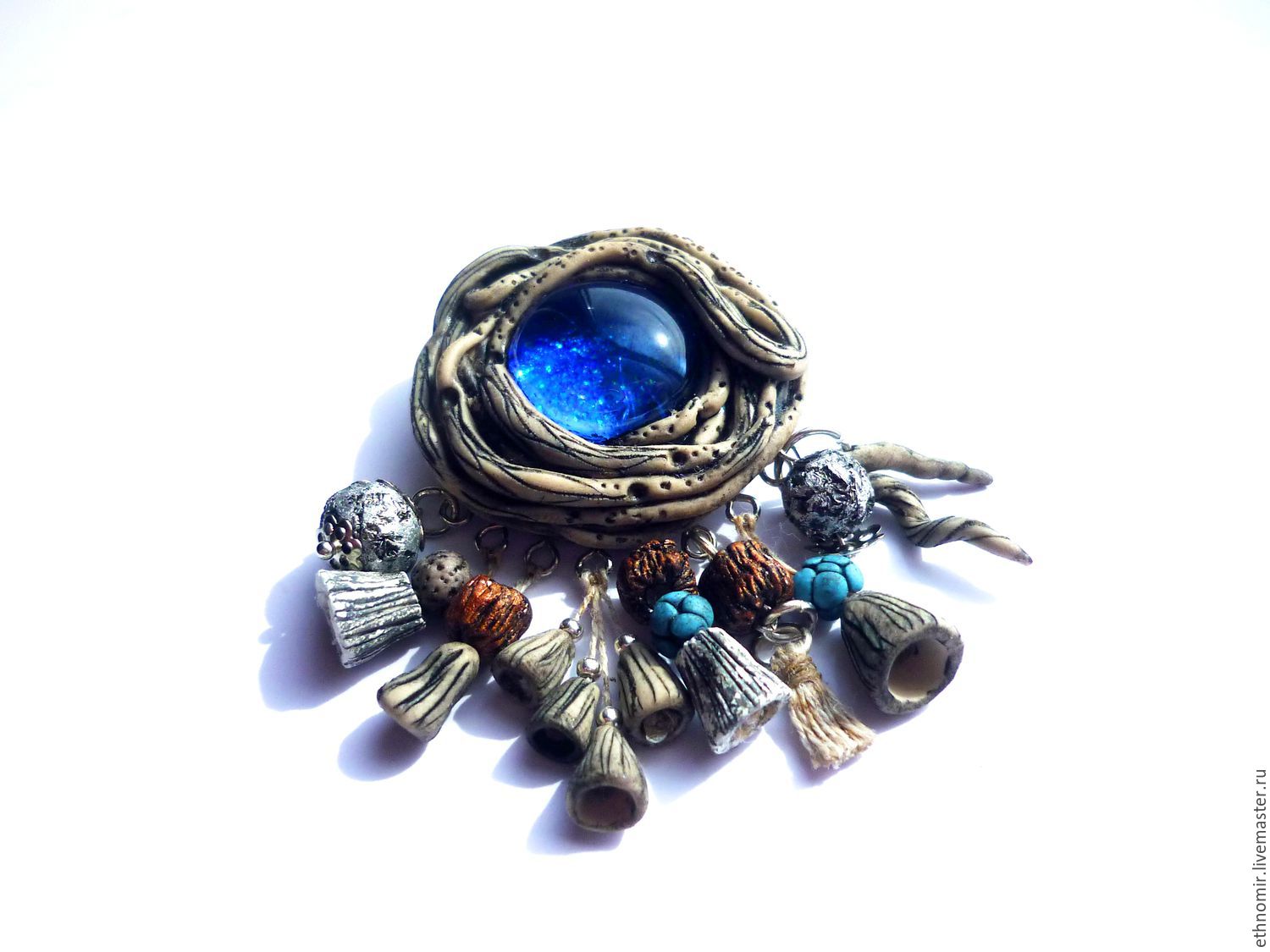 brooch `of a bell`no. `№5 series `fancy brooches`