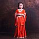 carnival costume: Dress elven Princess (orange). Carnival costumes for children. Cheshire Cat. Online shopping on My Livemaster.  Фото №2