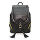 Backpack leather female black Antoinette Mod R50-713. Backpacks. Natalia Kalinovskaya. Online shopping on My Livemaster.  Фото №2