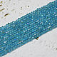 Beads 95 pcs Faceted 2 mm Blue Rainbow. Beads1. agraf. My Livemaster. Фото №4
