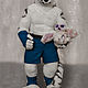 Furry Tiger large (115 cm). Stuffed Toys. Dilara. My Livemaster. Фото №4
