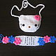 Order BAG FOR GIRLS Hello Kitty knitted. Gala Devi (crochet design). Livemaster. . Bags for children Фото №3